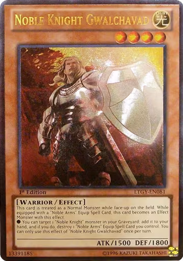 Noble Knight Gwalchavad (UTR) (LTGY-EN081), Lord of the Tachyon Galaxy — Yu-Gi-Oh! card price