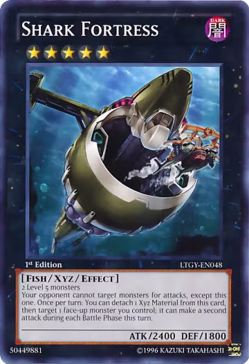 Shark Fortress (LTGY-EN048), Lord of the Tachyon Galaxy — Yu-Gi-Oh! card price
