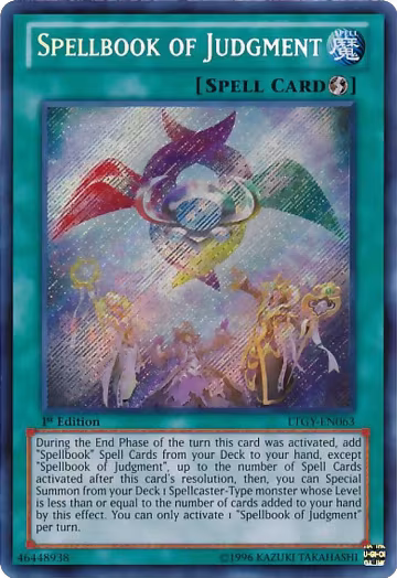 Spellbook of Judgment (LTGY-EN063), Lord of the Tachyon Galaxy — Yu-Gi-Oh! card price