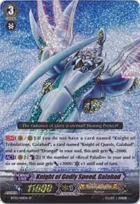 Knight of Godly Speed, Galahad (BT03/S10EN), Demonic Lord Invasion — Vanguard card price