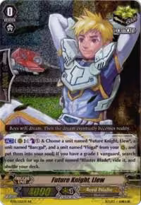 Future Knight, Llew (BT01/012EN), Descent of the King of Knights — Vanguard card price