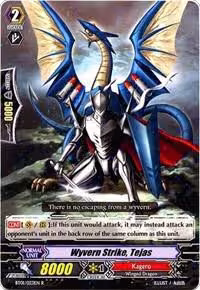 Wyvern Strike, Tejas (BT01/023EN), Descent of the King of Knights — Vanguard card price