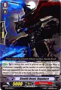 Stealth Beast, Hagakure (BT01/070EN), Descent of the King of Knights — Vanguard card price