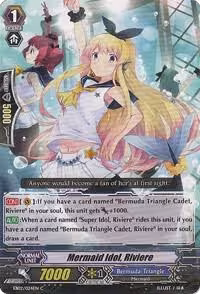 Mermaid Idol, Riviere (EB02/024EN), EB02 - Banquet of Divas — Vanguard card price