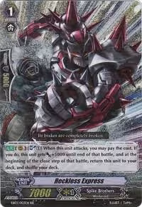 Reckless Express (EB03/003EN), EB03 - Cavalry of Black Steel — Vanguard card price