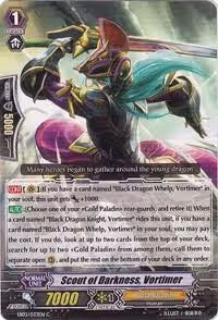 Scout of Darkness, Vortimer (EB03/033EN), EB03 - Cavalry of Black Steel — Vanguard card price