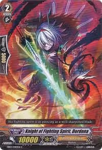 Knight of Fighting Spirit, Dordona (EB03/040EN), EB03 - Cavalry of Black Steel — Vanguard card price
