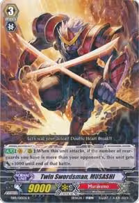 Twin Swordsman, MUSASHI (EB01/010EN), EB01 - Comic Style Vol. 1 — Vanguard card price