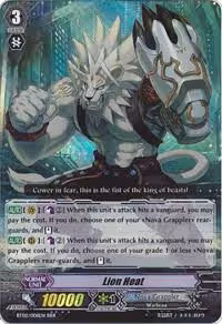 Lion Heat (BT02/008EN), Onslaught of Dragon Souls — Vanguard card price