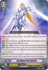 Exculpate the Blaster (PR/0036EN), Promo Cards — Vanguard card price