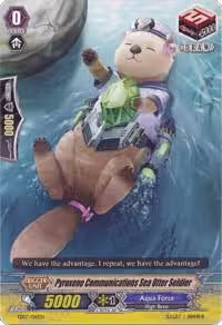 Pyroxene Communications Sea Otter Soldier (TD07/016EN), Trial Deck 7: Descendants of the Marine Emperor — Vanguard card price