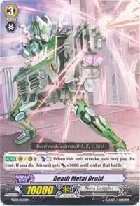 Death Metal Droid (Non-Holo) (TD03/002EN), Trial Deck 3: Golden Mechanical Soldier — Vanguard card price