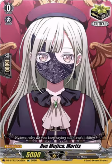 Ave Mujica, Mortis (DZ-BT12/EX52EN), DZ-BT12: Chasm of Lost Souls — Vanguard card price