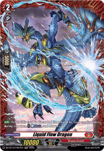 Liquid Flow Dragon (FR) (DZ-BT12/FR07EN), DZ-BT12: Chasm of Lost Souls — Vanguard card price