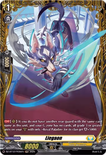 Liegaon (FR) (DZ-BT12/FR35EN), DZ-BT12: Chasm of Lost Souls — Vanguard card price