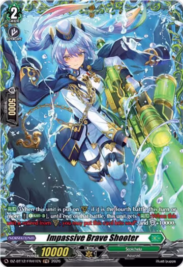 Impassive Brave Shooter (FR) (DZ-BT12/FR41EN), DZ-BT12: Chasm of Lost Souls — Vanguard card price
