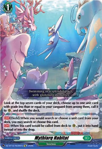 Mythiarq Habitat (DZ-BT12/Re09EN), DZ-BT12: Chasm of Lost Souls — Vanguard card price