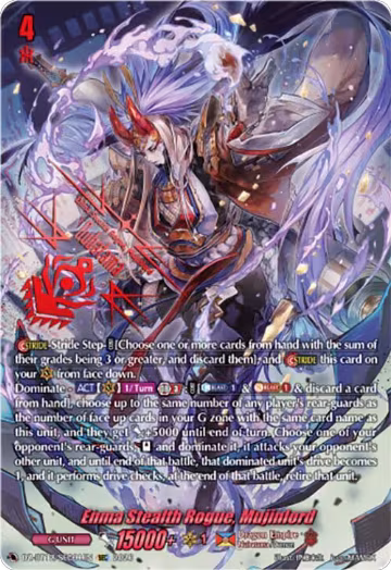 Enma Stealth Rogue, Mujinlord (SEC) (DZ-BT12/SEC01EN), DZ-BT12: Chasm of Lost Souls — Vanguard card price