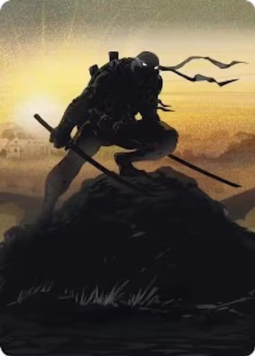 Leonardo, Sewer Samurai Art Card (20/54) (20), Art Series: Teenage Mutant Ninja Turtles — Magic card price