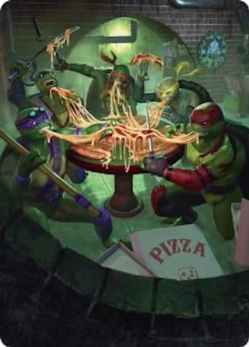 Food Chain Art Card (33), Art Series: Teenage Mutant Ninja Turtles — Magic card price
