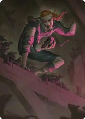 Rat King, the Chaosbringer Art Card (53), Art Series: Teenage Mutant Ninja Turtles — Magic card price