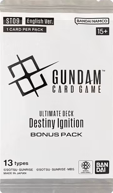 Starter Deck: Destiny Ignition Bonus Pack, Starter Deck 09: Destiny Ignition — Gundam sealed product price