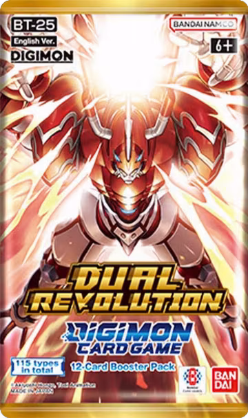 Dual Revolution Booster Pack, Dual Revolution — Digimon sealed product price
