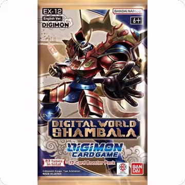 Digital World Shambala Booster Pack, Digital World Shambala — Digimon sealed product price