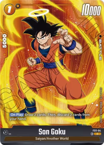 Son Goku - FS11-04 (FS11-04), Starter Deck EX: The Phase of Evolution — DB Fusion card price