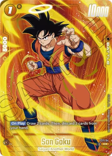 Son Goku - FS11-04 (Gold) (FS11-04), Starter Deck EX: The Phase of Evolution — DB Fusion card price