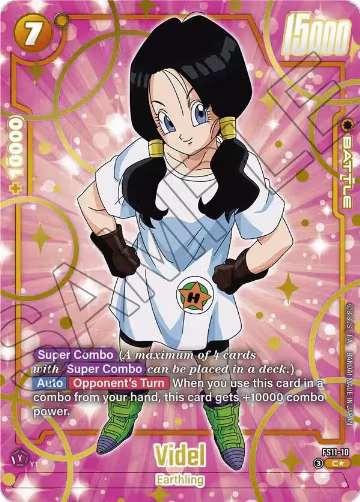 Videl (Gold) (FS11-10), Starter Deck EX: The Phase of Evolution — DB Fusion card price