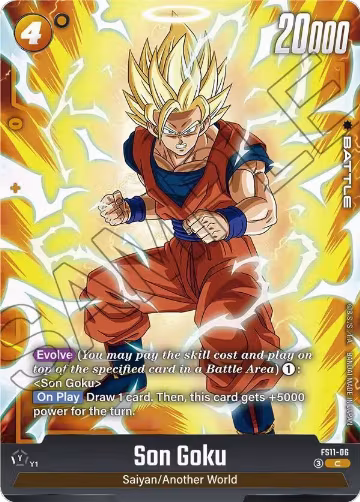 Son Goku - FS11-06 (FS11-06), Starter Deck EX: The Phase of Evolution — DB Fusion card price