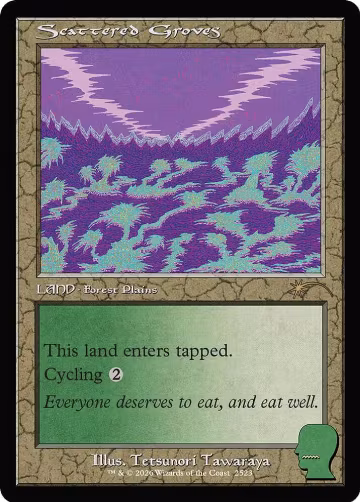 Scattered Groves (2523), Secret Lair Drop Series — Magic card price
