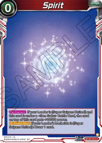 Spirit (BT30-015), Three Glorious Fighters — DB Super card price