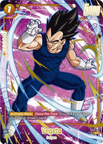 Vegeta - FS11-12 (Gold) (FS11-12), Starter Deck EX: The Phase of Evolution — DB Fusion card price