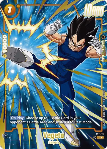 Vegeta - FS11-13 (Gold) (FS11-13), Starter Deck EX: The Phase of Evolution — DB Fusion card price