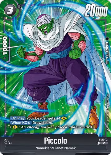 Piccolo - FS12-12 (FS12-12), Starter Deck EX: The Beat of Ki — DB Fusion card price