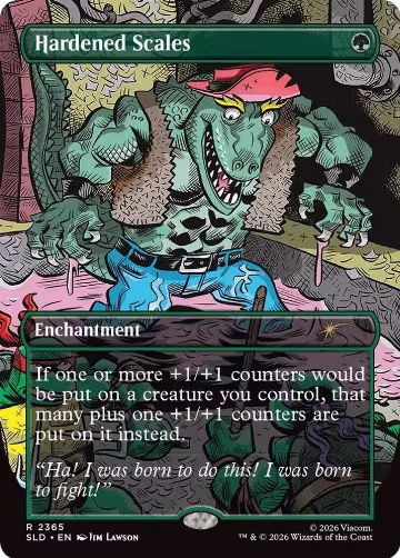 Hardened Scales (2365), Secret Lair Drop Series — Magic card price