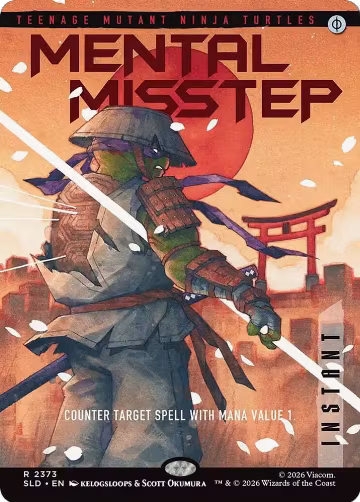 Mental Misstep (2373) (2373), Secret Lair Drop Series — Magic card price