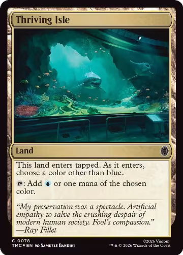 Thriving Isle (Surge Foil) (78), Commander: Teenage Mutant Ninja Turtles — Magic card price