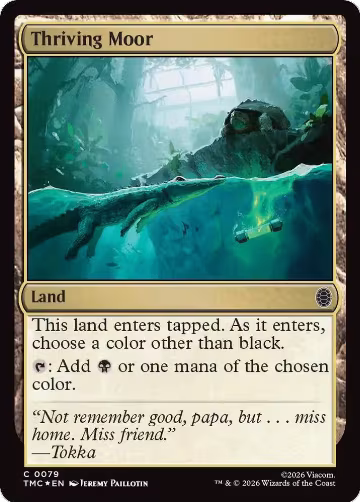 Thriving Moor (Surge Foil) (79), Commander: Teenage Mutant Ninja Turtles — Magic card price