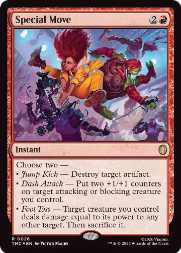 Special Move (Surge Foil) (26), Commander: Teenage Mutant Ninja Turtles — Magic card price