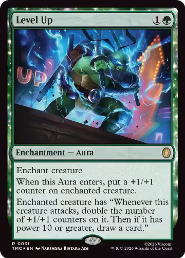 Level Up (Surge Foil) (31), Commander: Teenage Mutant Ninja Turtles — Magic card price