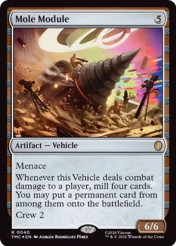 Mole Module (Surge Foil) (40), Commander: Teenage Mutant Ninja Turtles — Magic card price