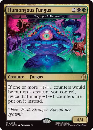 Humongous Fungus - Corpsejack Menace (Surge Foil) (56), Commander: Teenage Mutant Ninja Turtles — Magic card price
