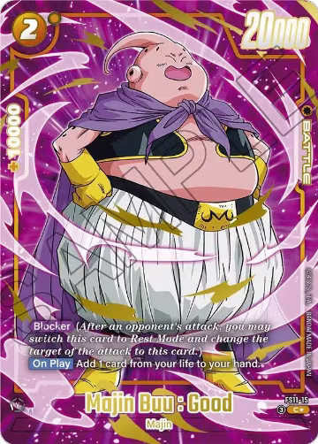 Majin Buu : Good (Gold) (FS11-15), Starter Deck EX: The Phase of Evolution — DB Fusion card price