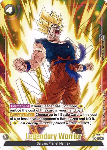 Legendary Warrior (Gold) (FS12-17) — card price