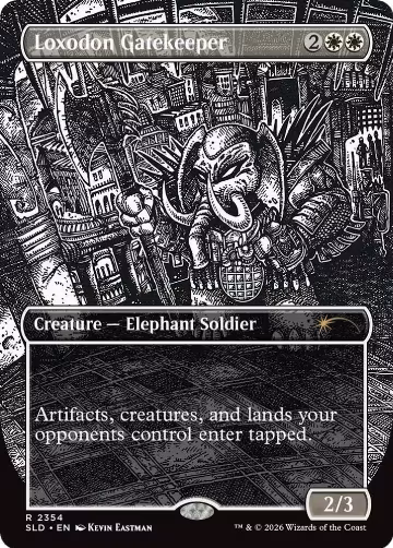 Loxodon Gatekeeper (2354) (2354), Secret Lair Drop Series — Magic card price