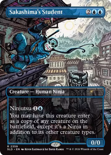 Sakashima's Student (2359) (2359), Secret Lair Drop Series — Magic card price