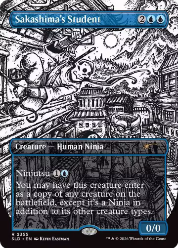 Sakashima's Student (2355) (2355), Secret Lair Drop Series — Magic card price